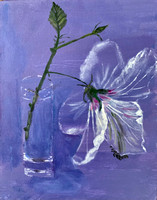 Terry, B., Delicate Lily, acrylic, 11 X 14, $329